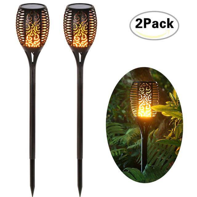 LED Outdoor Flickering Dancing Flames Lights | Kalsten