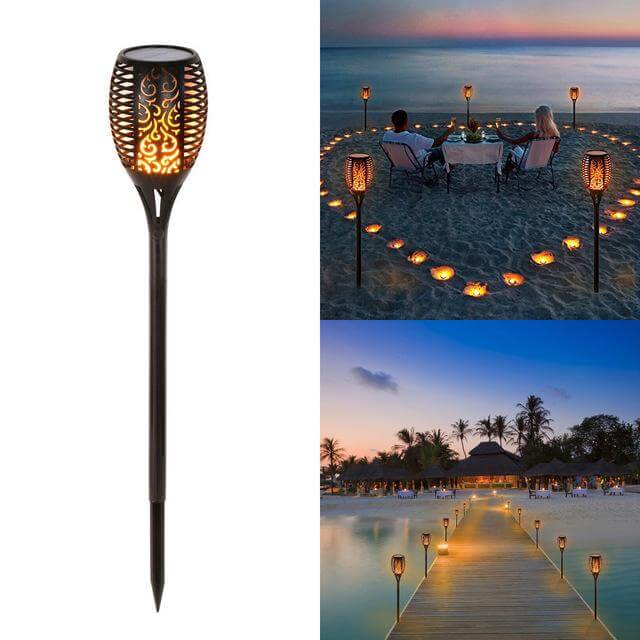 LED Outdoor Flickering Dancing Flames Lights | Kalsten