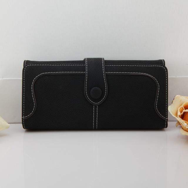 Kalsten | Exclusive Women Wallets New Winter Fashion Trends Pumping Frosted Multi-card Position Two Fold Wallet Lady Ms. Long Purse Card