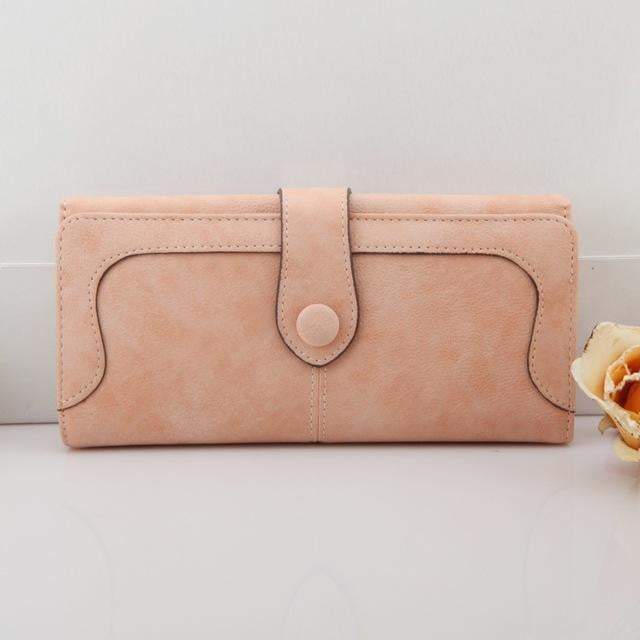 Kalsten | Exclusive Women Wallets New Winter Fashion Trends Pumping Frosted Multi-card Position Two Fold Wallet Lady Ms. Long Purse Card