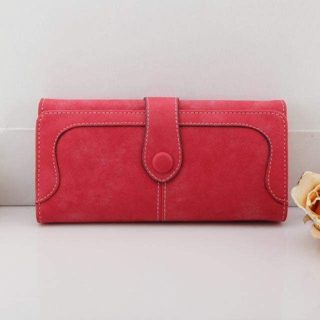 Kalsten | Exclusive Women Wallets New Winter Fashion Trends Pumping Frosted Multi-card Position Two Fold Wallet Lady Ms. Long Purse Card