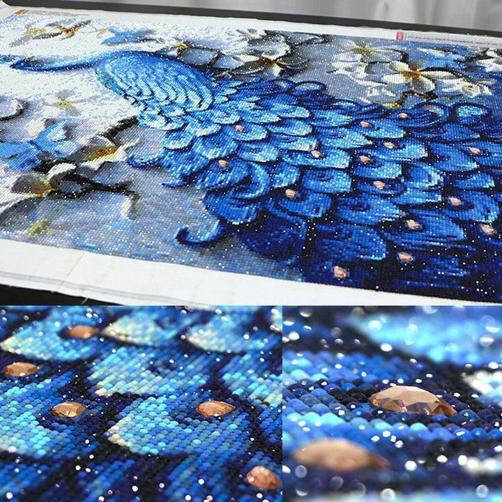 Extravagant Peacock - GemPaint Kit | Kalsten