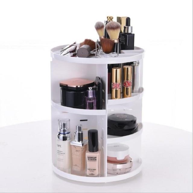 360-Degree Rotating Makeup Organizer | Kalsten