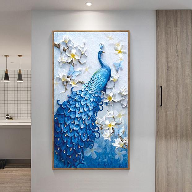 Extravagant Peacock - GemPaint Kit | Kalsten