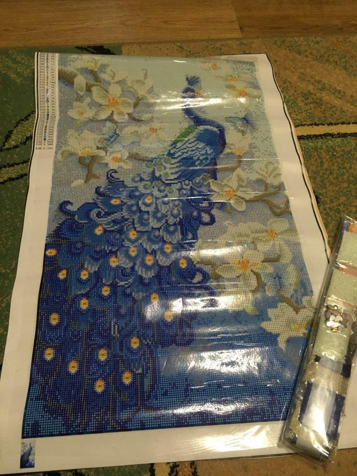Extravagant Peacock - GemPaint Kit | Kalsten