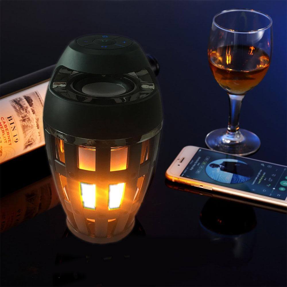 Flame Atmosphere Lamp Light with Bluetooth Speaker | Kalsten