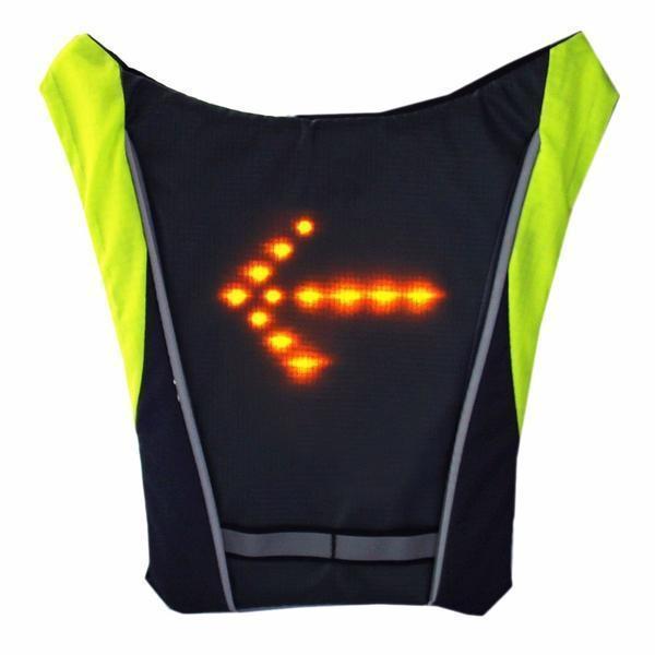 Kalsten | Turn Signal Cycling Reflective Safety LED Vest Cyclist Outdoor Waterproof