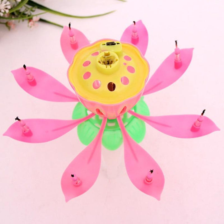 Birthday Lotus Flower Candle | Kalsten