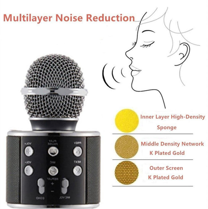 Kalsten | Wireless Magic Karaoke Microphone – Bluetooth Karaoke Microphone