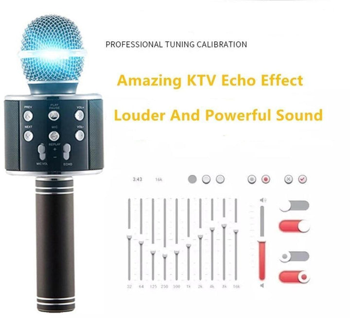 Kalsten | Wireless Magic Karaoke Microphone – Bluetooth Karaoke Microphone