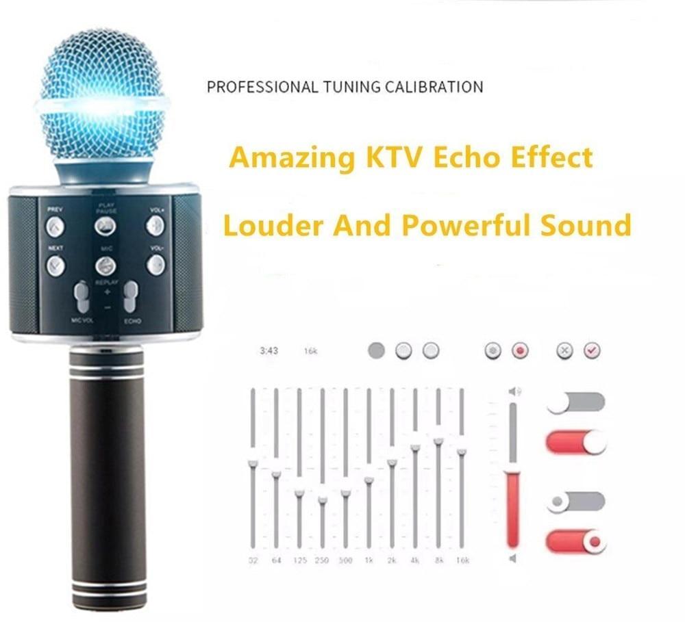 Kalsten | Wireless Magic Karaoke Microphone – Bluetooth Karaoke Microphone