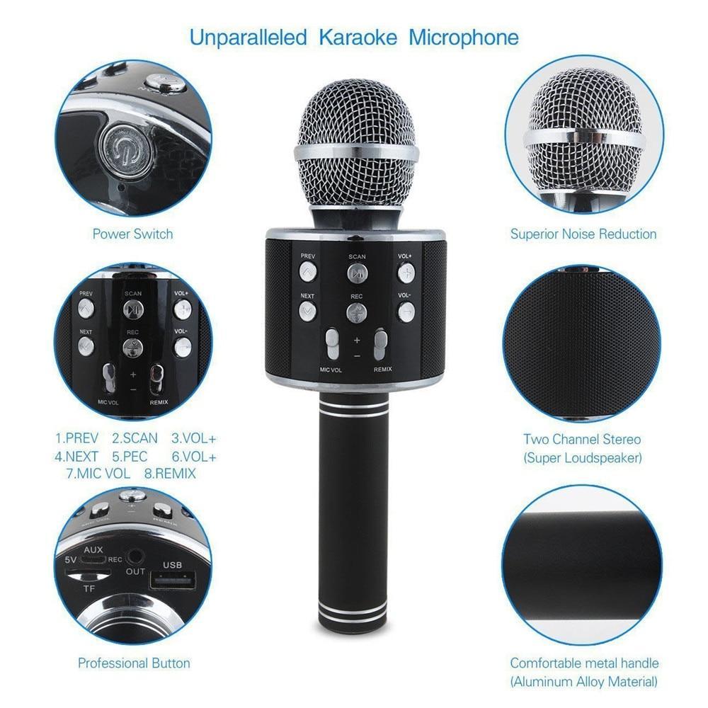 Skanto | Wireless Magic Karaoke Microphone – Bluetooth Karaoke Microphone