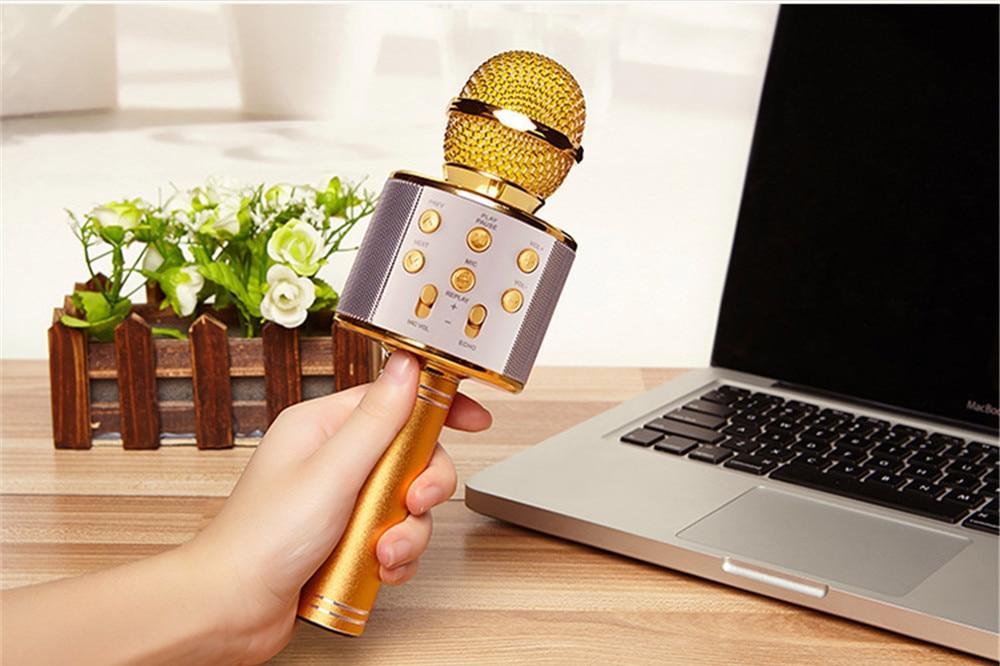 Kalsten | Wireless Magic Karaoke Microphone – Bluetooth Karaoke Microphone