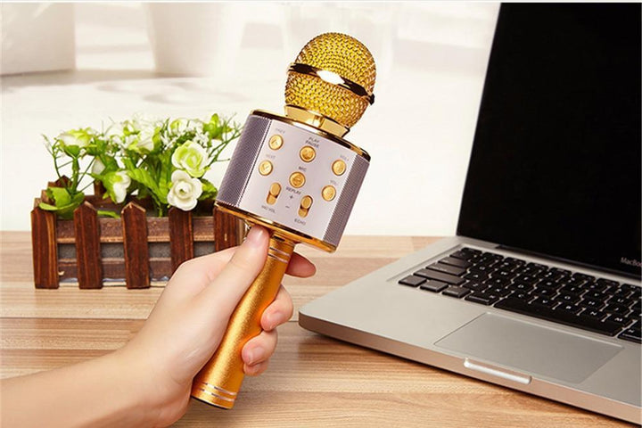 Kalsten | Wireless Magic Karaoke Microphone – Bluetooth Karaoke Microphone