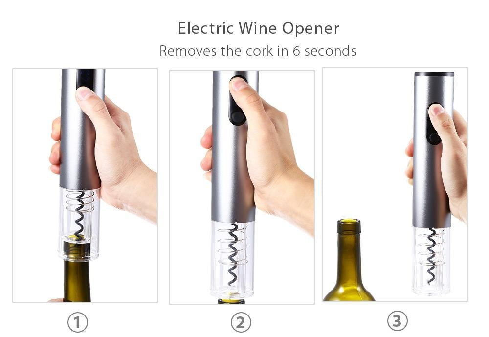 Electric Cordless Wine Bottle Opener | Kalsten