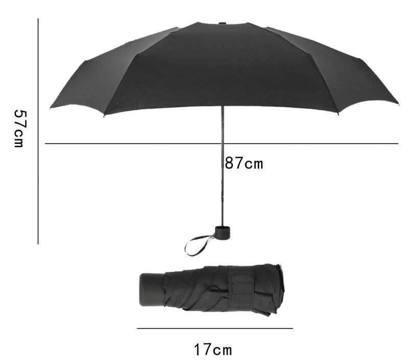 Compact Travel Folding Umbrella - Small and Light | Kalsten