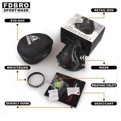 Skanto | Sports Training Fitness Mask for Elevation Training