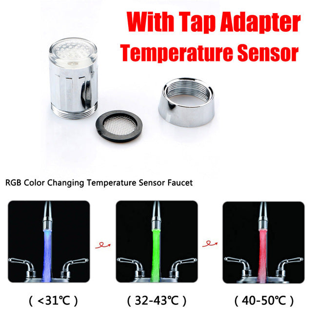 Kalsten | Colorful Temperature Sensor Faucet Tap