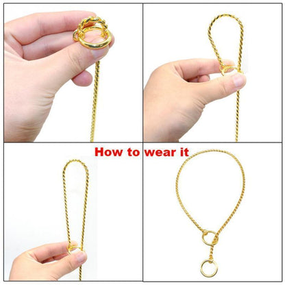 BowLift | Big Hip Hop Chains Dog Collar 15mm