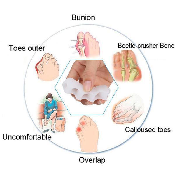 Orthopaedic Toe Corrector for Hallux & Hammer Toes