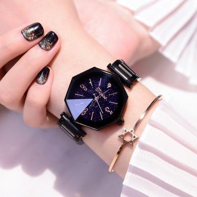 Kalsten | Black Exotic Premier Designer Swiss Quartz Women Watch