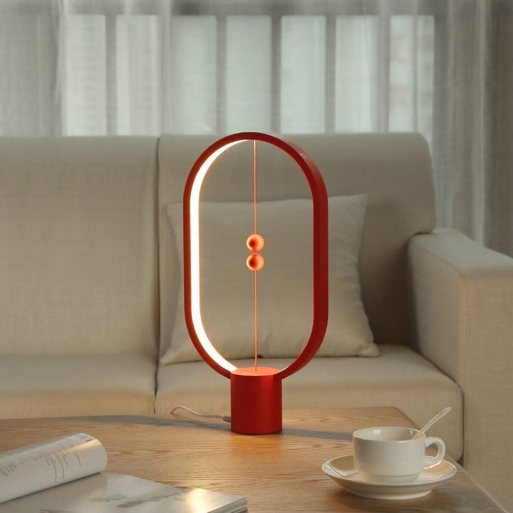 Wood LED Table Lamp with Magnetic Switch | Kalsten