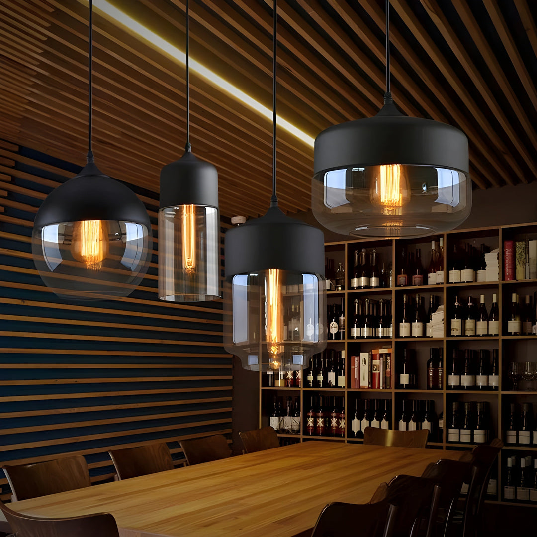 LED Pendant Light made of Glass – Modern, Scandinavian Design for Stylish Living Spaces | Kalsten