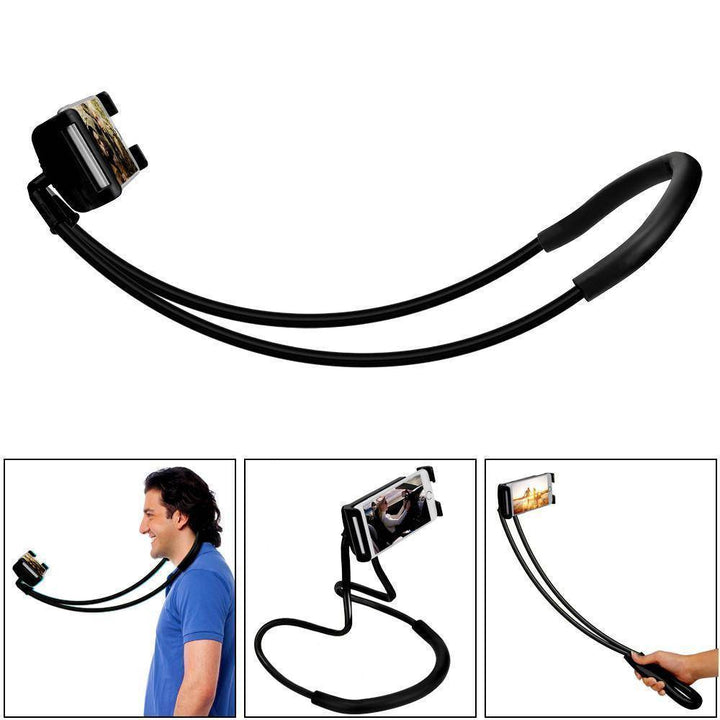 Kalsten | 360 Degree Rotation Lazy Bendable Flexible Neck Phone Holder - iPhone  Android