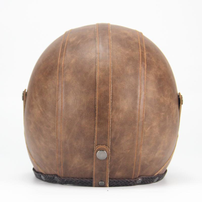 Kalsten | Retro Vintage Motorcycle Helmet Open Face With Goggle Mask