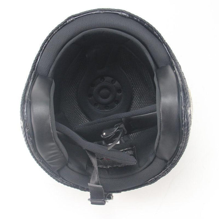 Kalsten | Retro Vintage Motorcycle Helmet Open Face With Goggle Mask