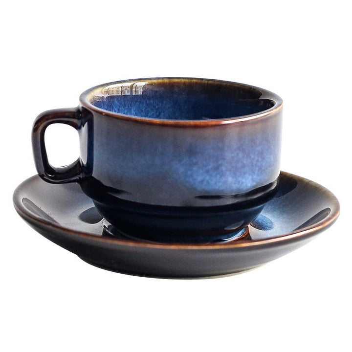 Cat Eye Blue Ceramic Mug | Kalsten