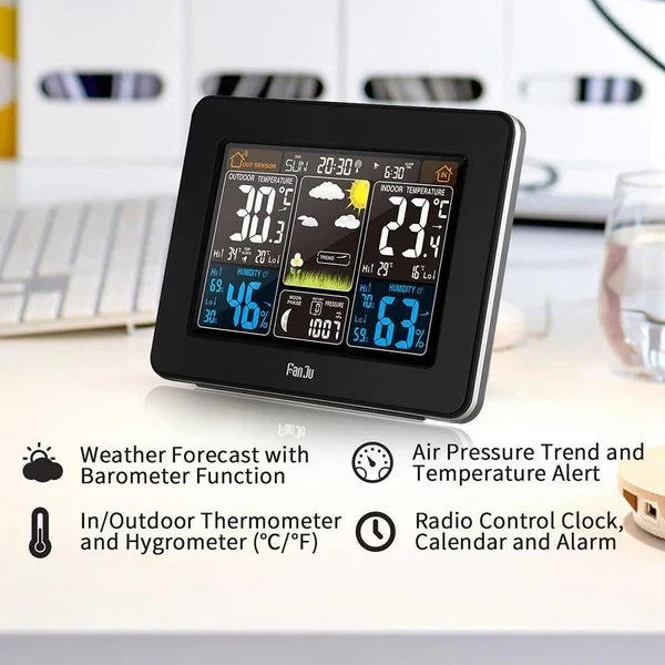 BowLift | Premium Wireless Home Weather Station – Accurate Indoor & Outdoor Monitoring