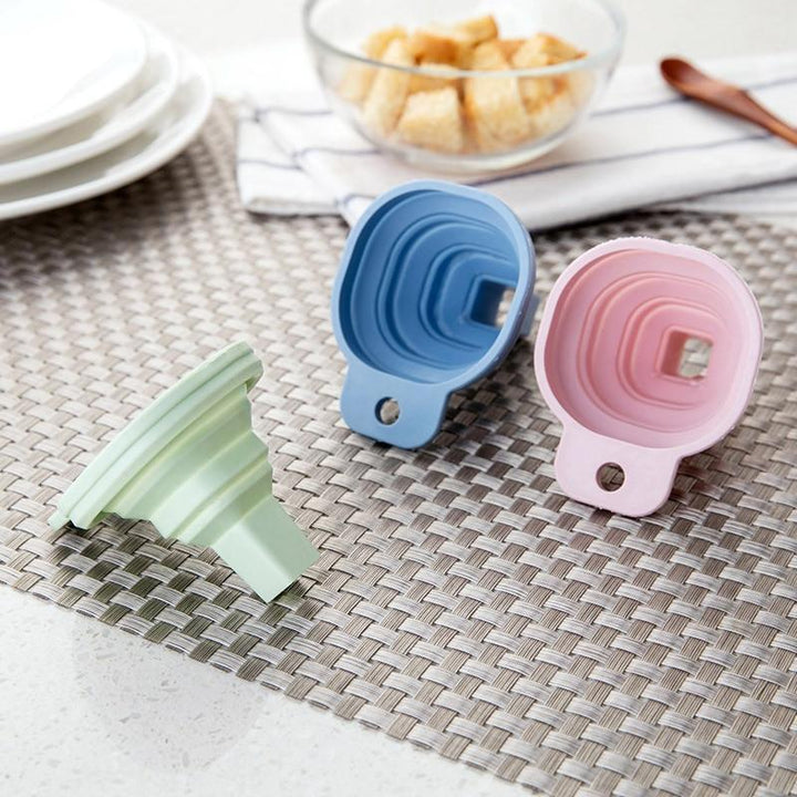 Collapsible Silicone Kitchen Funnel | Kalsten