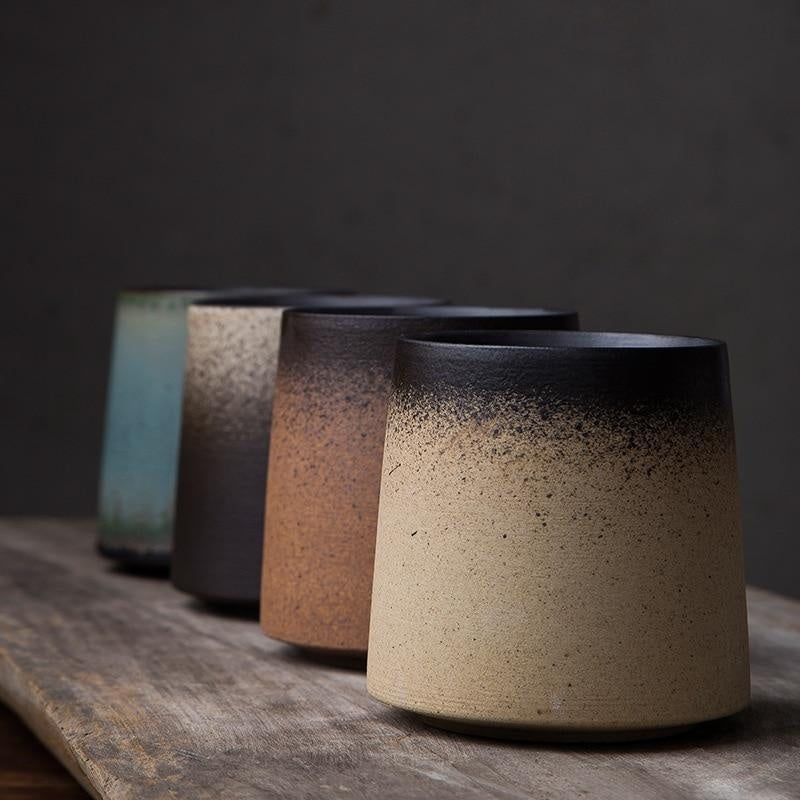 Gradient Retro Japanese Ceramic Mug | Kalsten