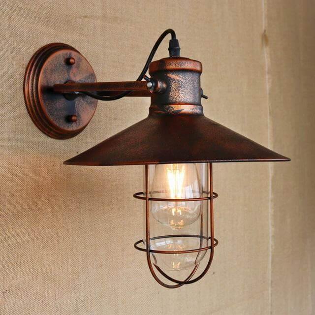 Retro Vintage Loft Style Head Wall Lamps | Kalsten