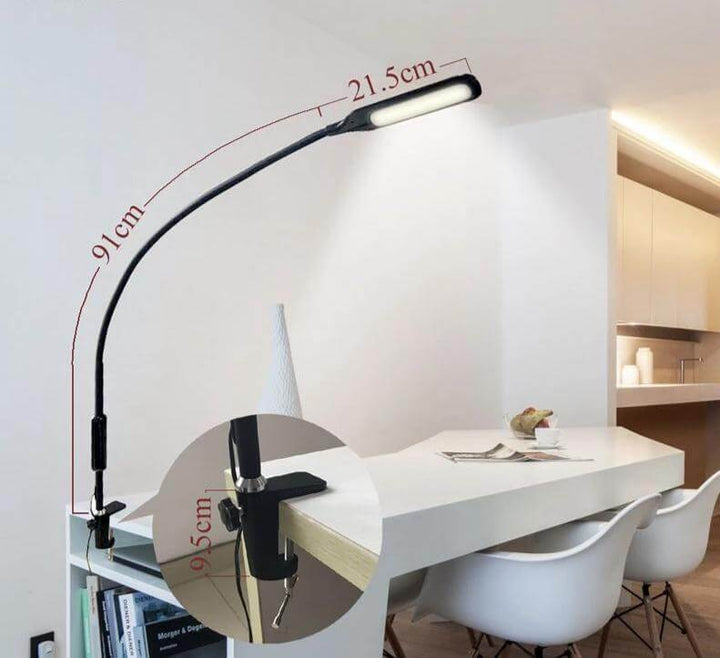 Table Clip Led Desk Lamp with Remote Control | Kalsten