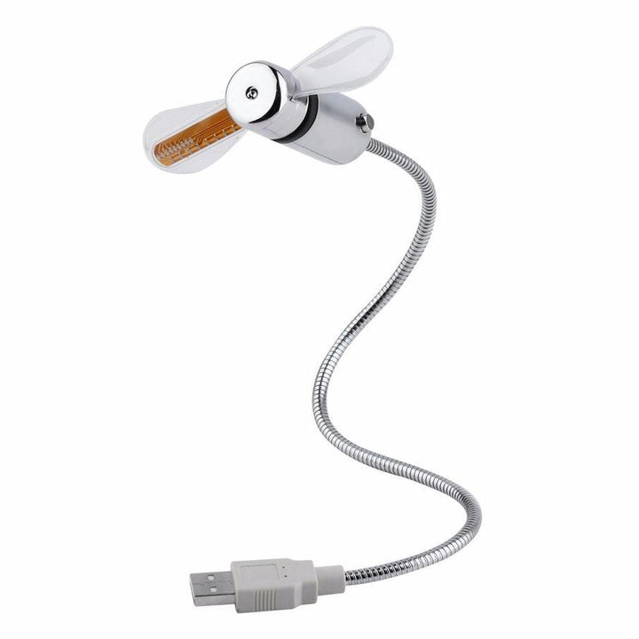 USB Mini Fan with LED Time | Kalsten
