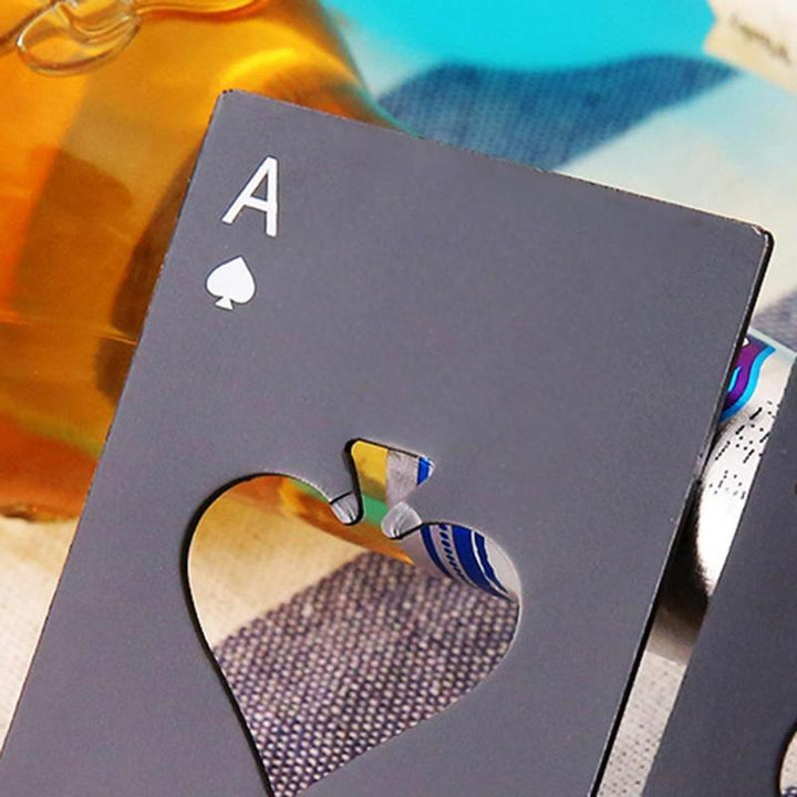 Poker Card Bottle Opener | Kalsten