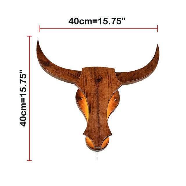 Nordic Style Bull Head Creative Lamps | Kalsten