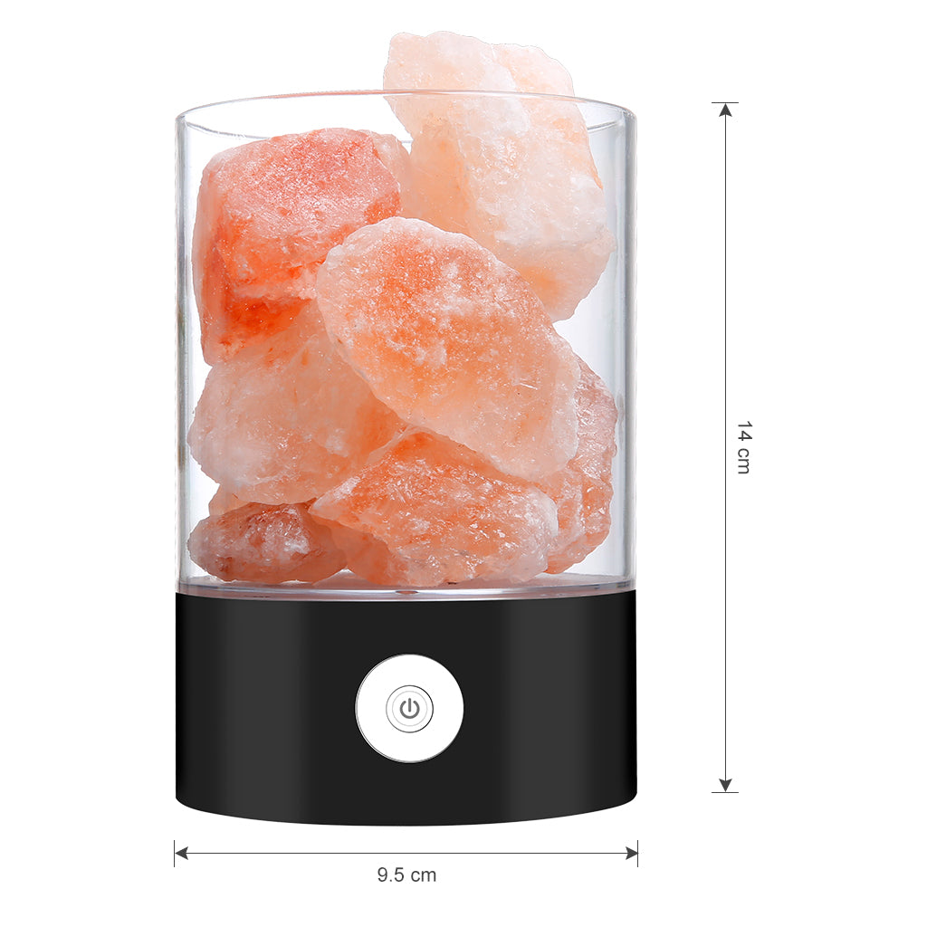 Himalayan Salt Desk Lamp & Air Purifier White | Kalsten