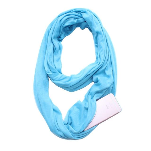 Multi-Way Infinity Scarf with Pocket | Kalsten