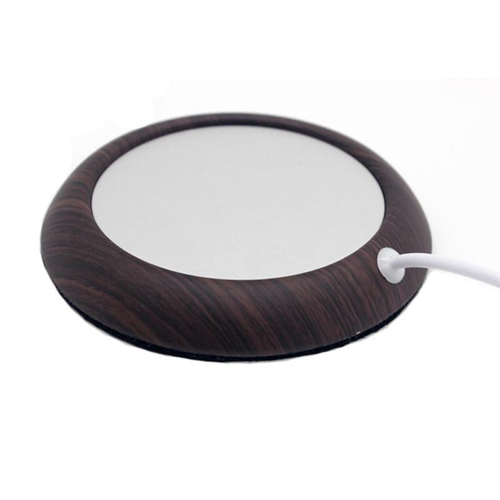 USB Cup Warmer - Wood Grain | Kalsten