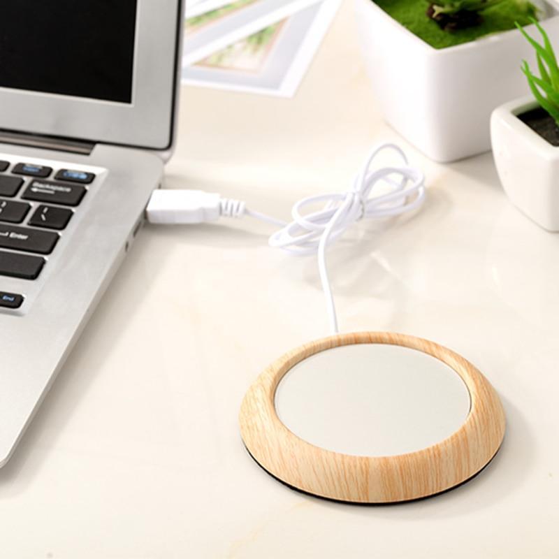 USB Cup Warmer - Wood Grain | Kalsten