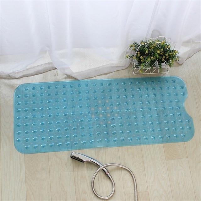 Kalsten | Anti-skid Bath Mat Soft Bathroom Massage Mat Suction Cup Non-slip Bathtub Carpet