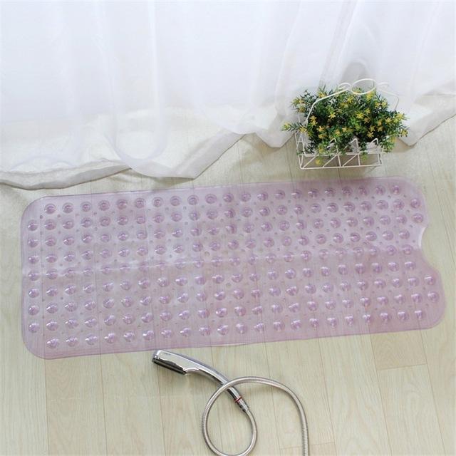Kalsten | Anti-skid Bath Mat Soft Bathroom Massage Mat Suction Cup Non-slip Bathtub Carpet