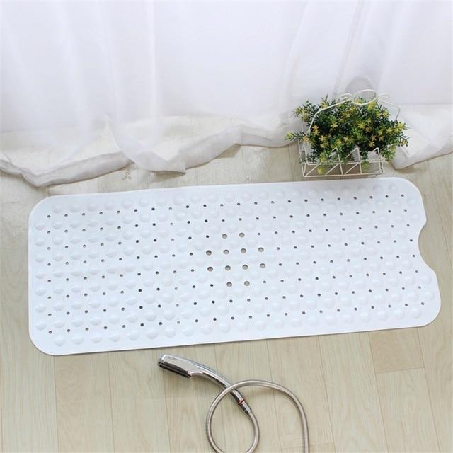 Kalsten | Anti-skid Bath Mat Soft Bathroom Massage Mat Suction Cup Non-slip Bathtub Carpet