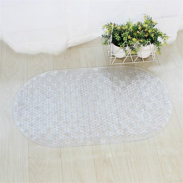 Kalsten | Anti-skid Bath Mat Soft Bathroom Massage Mat Suction Cup Non-slip Bathtub Carpet