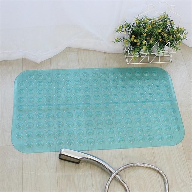Kalsten | Anti-skid Bath Mat Soft Bathroom Massage Mat Suction Cup Non-slip Bathtub Carpet