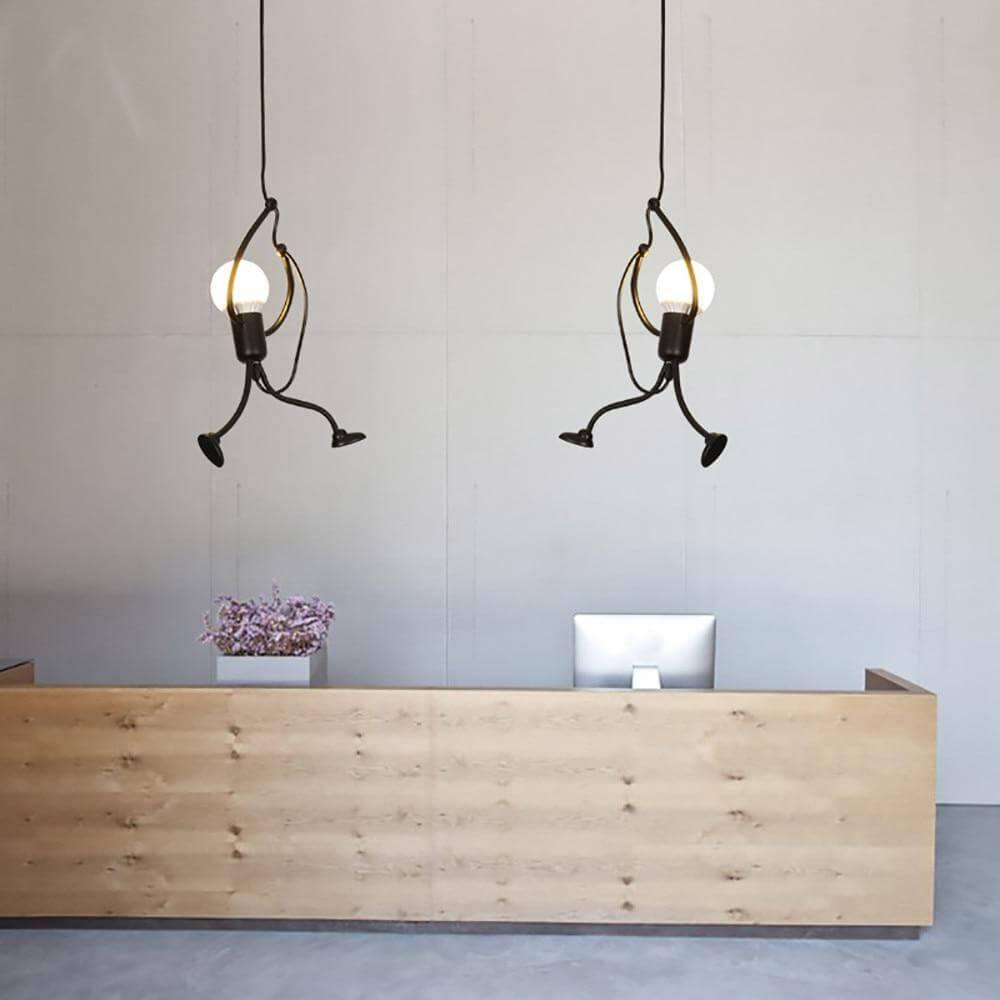 Human Animation Figure Chandelier Lights | Kalsten