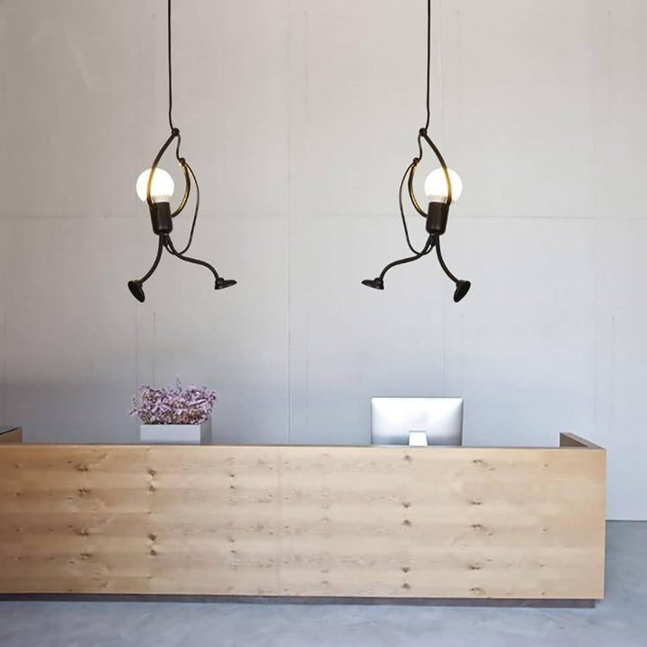 Human Animation Figure Chandelier Lights | Kalsten